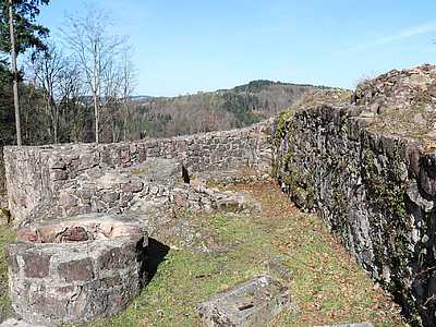 Burgruine Keppenbach © Tourist-Information Freiamt