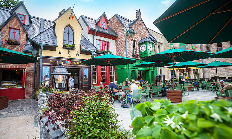 Le pub O'Mackcays dans la zone irlandaise d'Europa-park