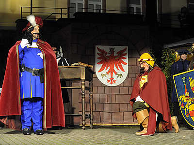 Acteurs sur le marché "Katharinenmarkt" à Seelbach © Baublies
