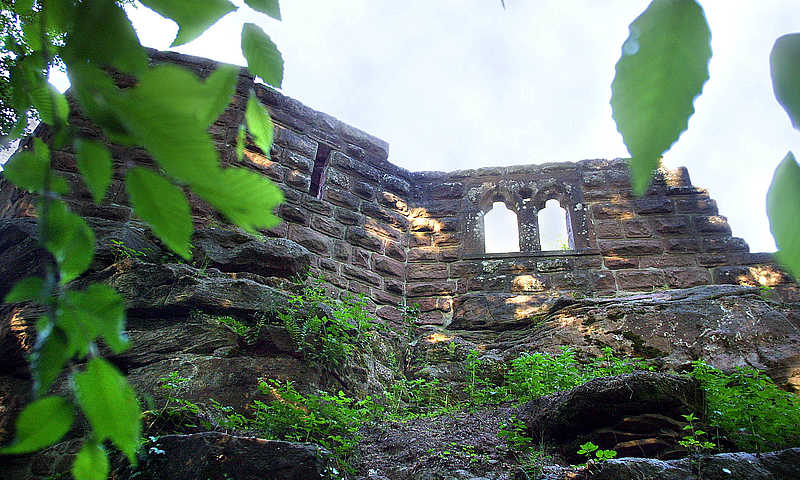 Ruines du château de Lützerlhardt à Seelbach © Gemeinde Seelbach
