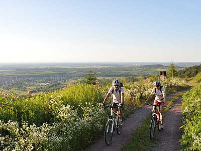 Cyclistes à Friesenheim